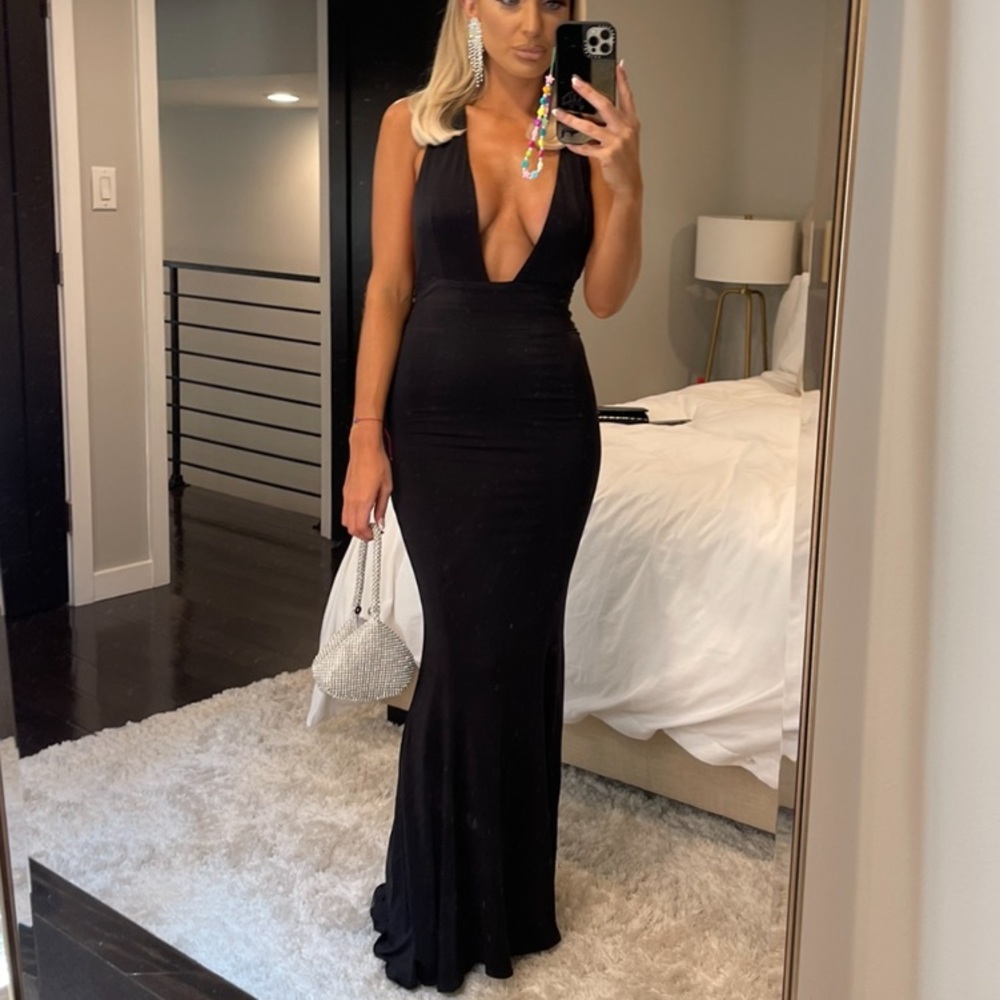 House of CB black gown